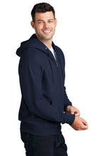 Fleece Full-Zip Hooded Sweatshirt / Navy / Independence Middle School Softball
