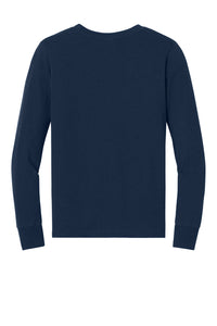 Unisex Triblend Long Sleeve Tee (Adult & Youth) / Navy / Loch Meadow Kindergarten