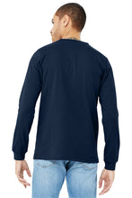 Unisex Triblend Long Sleeve Tee (Adult & Youth) / Navy / Loch Meadow Kindergarten