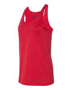 B-Core Racerback Tank Top (Youth & Adult) / Red / Cheshire Forest Swim Team