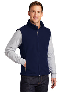 Value Fleece Vest / Navy / New Castle Elementary School Staff