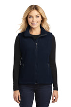 Ladies Value Fleece Vest / Navy / New Castle Elementary School Staff