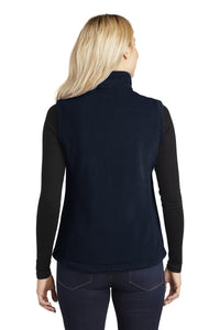 Ladies Value Fleece Vest / Navy / New Castle Elementary School Staff