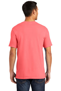 Garment-Dyed Tee / Neon Coral / Grassfield Elementary School