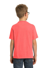 Garment-Dyed Tee (Youth & Adult) / Neon Coral / Grassfield Elementary School