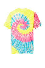 Design Winner - Tie Dye Tee (Youth & Adult) / Neon Rainbow / Grassfield Elementary School