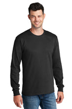 Long Sleeve Core Cotton Tee / Black / Parkway Elementary School