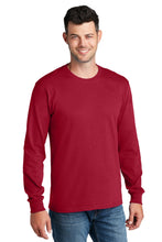 Long Sleeve Core Cotton Tee / Red / Parkway Elementary School