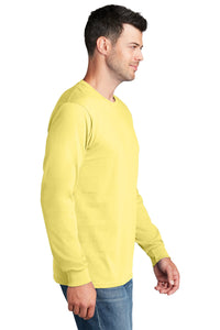 Long Sleeve Core Cotton Tee / Yellow / Parkway Elementary School