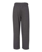 Open Bottom Fleece Sweatpants / Charcoal / Bayside High School Lacrosse