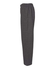 Open Bottom Fleece Sweatpants / Charcoal / Bayside High School Lacrosse