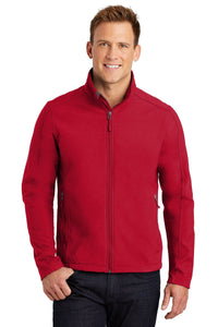 Core Soft Shell Jacket / Red  / Cape Henry Collegiate Indoor Track & Field