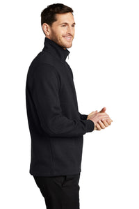 Slub Fleece 1/4-Zip Pullover / Black / Tallwood High School Field Hockey