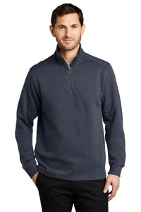 Slub Fleece 1/4-Zip Pullover / Slate Grey / Princess Anne High School Tennis