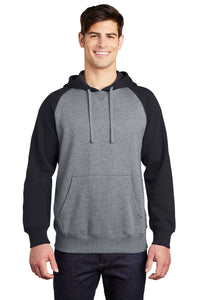 Raglan Colorblock Pullover Hooded Sweatshirt / Black / Tallwood High School Field Hockey