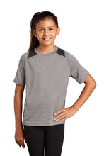 Heather Colorblock Contender Tee (Youth & Adult) / Heather/Black / Walnut Grove Elementary School