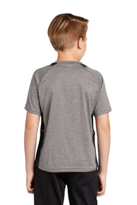 Heather Colorblock Contender Tee (Youth & Adult) / Heather/Black / Walnut Grove Elementary School