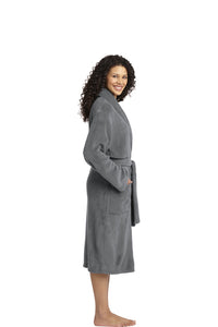 Plush Microfleece Shawl Collar Robe / 3 Colors / Custom Shop