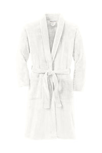 Plush Microfleece Shawl Collar Robe / 3 Colors / Custom Shop