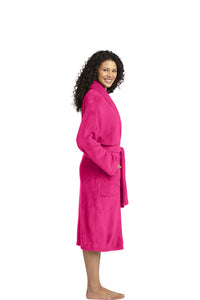 Plush Microfleece Shawl Collar Robe / 3 Colors / Custom Shop