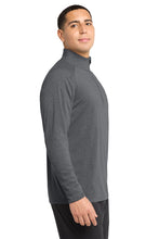 Stretch 1/2-Zip Pullover / Charcoal Grey / FLTPACEN Rota