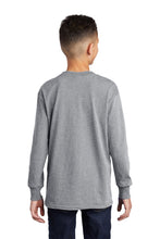 Long Sleeve Core Cotton Tee (Youth & Adult) / Ash / College Park Elementary