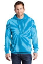 Tie-Dye Pullover Hooded Sweatshirt (Youth & Adult) / Turquoise / New Castle Elementary School