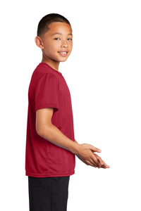 Performance Tee (Youth & Adult) / Red / Bayside Sixth Grade Campus