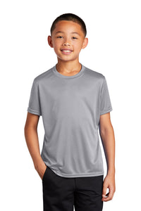 Performance Tee (Youth & Adult) / Silver / New Castle Elementary School