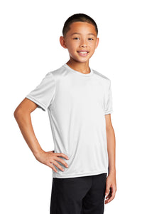 Performance Tee (Youth & Adult) / White / Club Brittany Swim Team