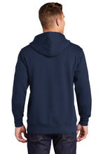 Lace Up Pullover Hooded Sweatshirt / Navy / First Colonial High School Softball