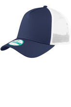 Snapback Trucker Cap / Deep Navy/ White / Landstown High School Water Polo