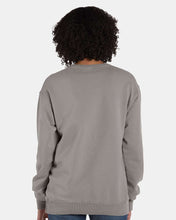 Garment Dyed Unisex Crewneck Sweatshirt / Concrete Grey / Princess Anne Middle School Volleyball