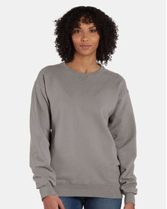 Garment Dyed Unisex Crewneck Sweatshirt / Concrete Grey / Princess Anne Middle School Volleyball