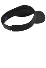 RacerMesh Visor / Black / Larkspur Swim and Racquet Club