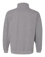Vintage Quarter-Zip Sweatshirt / Sports Grey / New Castle Elementary School Staff
