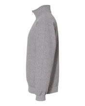 Vintage Quarter-Zip Sweatshirt / Sports Grey / New Castle Elementary School Staff