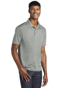 RacerMesh Polo / Grey Heather / Renaissance Academy