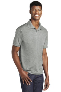 RacerMesh Polo / Grey Heather / College Park Elementary School Staff