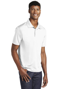 RacerMesh Polo / White / Three Oaks Elementary School Staff