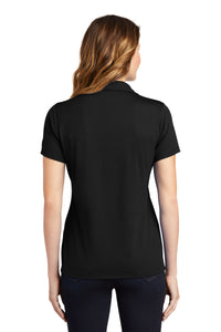 Ladies RacerMesh Polo / Black / Three Oaks Elementary School Staff