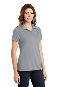 Ladies PosiCharge RacerMesh  Polo / Silver / Legal Aid Society of Eastern Virginia