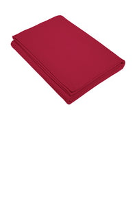 Core Fleece Sweatshirt Blanket / Red / Center Grove
