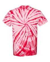 Cyclone Pinwheel Tie-Dyed T-Shirt (Youth & Adult) / Red / Bayside Sixth Grade Campus