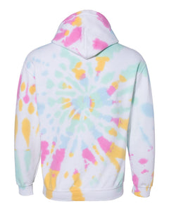 Blended Hooded Tie-Dyed Sweatshirt / Devine / Center Grove