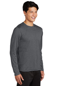 Long Sleeve Heather Contender Tee / Graphite / Cape Henry Collegiate Volleyball