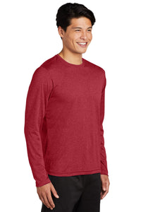 Long Sleeve Performance Tee / Red / Cape Henry Collegiate Volleyball