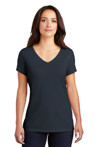 Women’s Softstyle Triblend V-Neck Tee / Navy / Wings of Hope