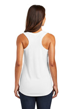Women’s Triblend Racerback Tank / White / Landstown High School Water Polo