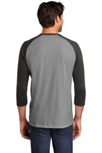 Perfect Tri 3/4-Sleeve Raglan / Grey Black / North Landing Elementary School Staff